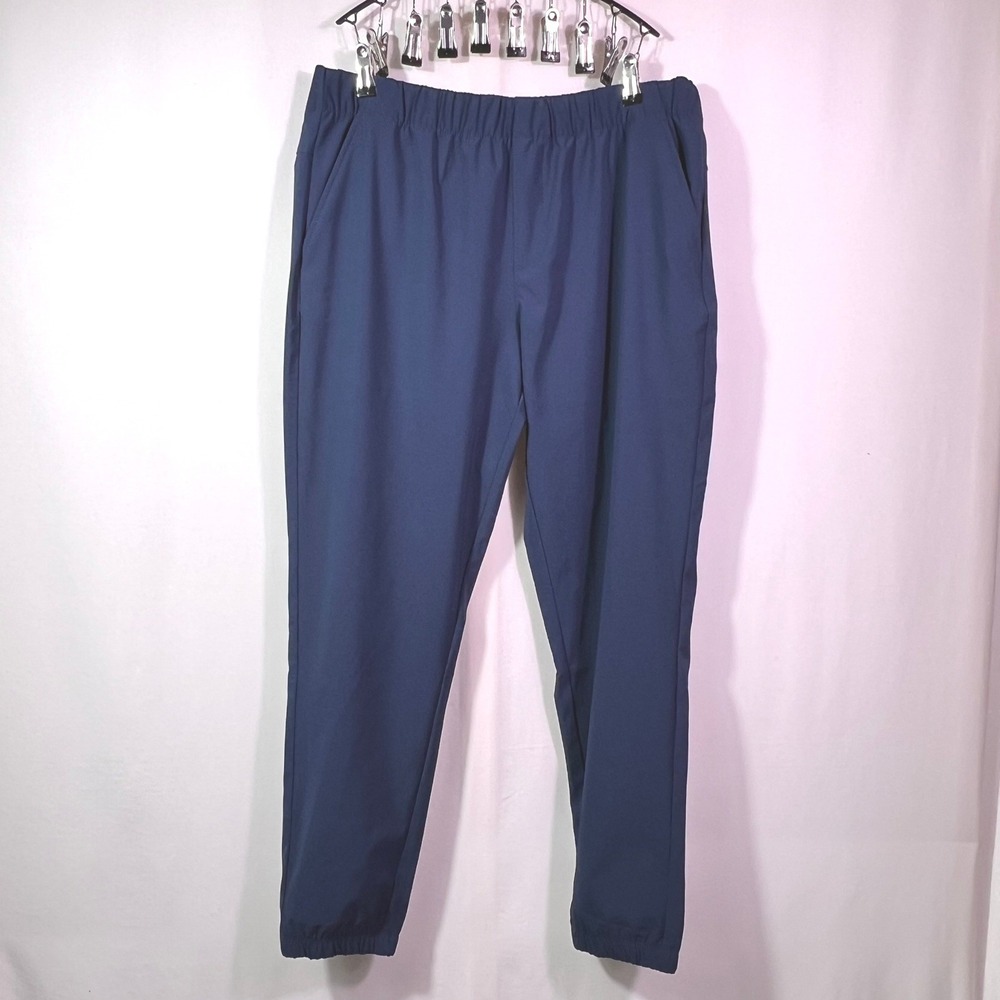 Member's Mark Mens Travel Jogger Blue 4-Way Stretch Large NWT